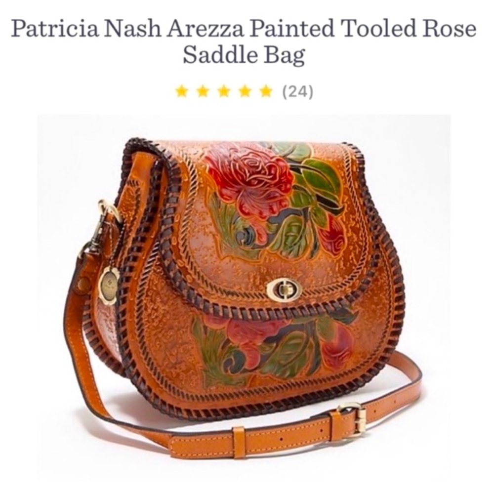 Patricia Nash Saddle Bag